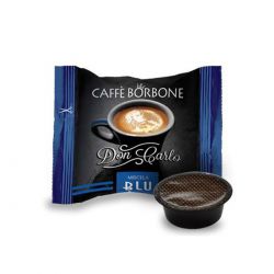 50 Capsule Don Carlo Caffè Borbone Miscela Blu (compatibili Lavazza A Modo Mio)