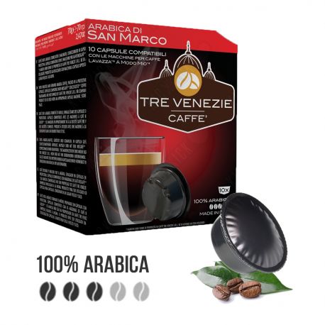 16 Capsule Arabica Compatibili Lavazza A Modo Mio