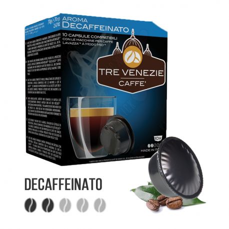 16 Capsule Decaffeinato Compatibili Lavazza A Modo Mio