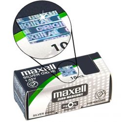 Pile 364 Maxell SR621SW - 10 Batterie a Bottone