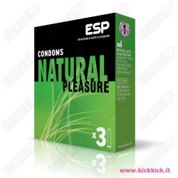 ESP Natural - Scatola da 3 Preservativi