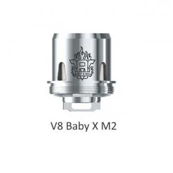 V8 X-Baby M2 Resistenza Smok Head Coil per Atomizzatore TFV8 X-Baby - 3 Pezzi