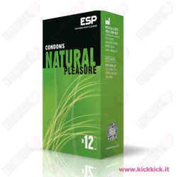 Profilattici ESP Natural Scatola da 12 Preservativi