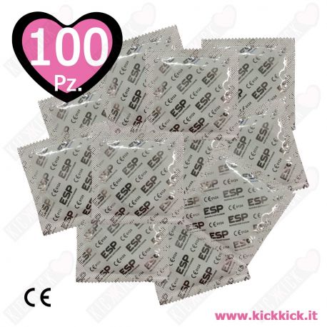 Profilattici ESP Assortiti - 100 Preservativi Sfusi