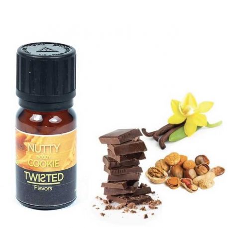 Nutty Bobby Cookie Aroma Twisted Vaping Aroma Concentrato da 10ml per Sigarette Elettroniche