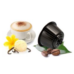 16 Cappuccino alla Vaniglia Nescafè Dolce Gusto Capsule Compatibili