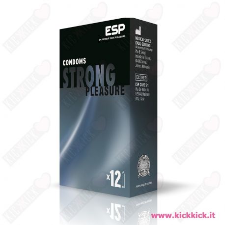 ESP Strong - Scatola da 12 Preservativi Extra Resistenti