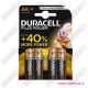 Duracell AA Stilo Plus Power Duralock - Blister da 4 pile