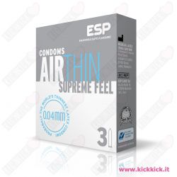 ESP Air Thin - Scatola da 3 Preservativi Ultrasottili