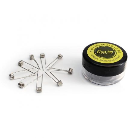 CoilART Nichrome 80 Pronte - 10 Pezzi