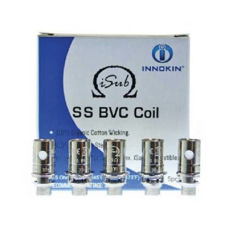 Resistenza iSub SS316 BVC Innokin - 5 Pezzi