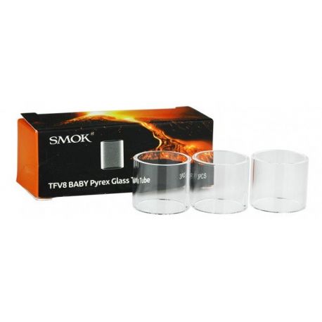 Smok TFV8 Baby Vetro Pyrex di Ricambio - 3 Pezzi