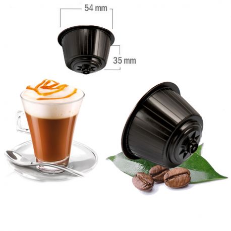 16 Cappuccino al Caramello Compatibili Nescafè Dolce Gusto