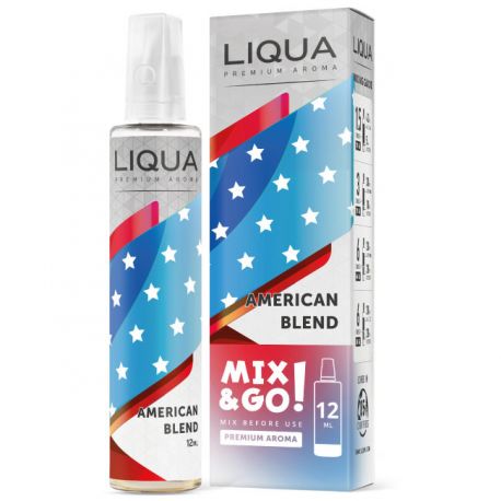 American Blend Aroma Scomposto Liqua Liquido Concentrato da 12ml Mix&Go per Sigarette Elettroniche