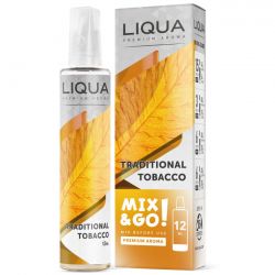 Traditional Tobacco Aroma Scomposto Liqua Liquido Concentrato da 12ml Mix&Go per Sigarette Elettroniche