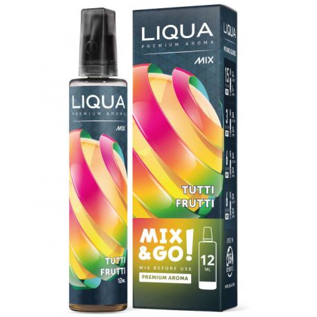 Tutti Frutti Aroma Scomposto Liqua Liquido Concentrato da 12ml Mix&Go per Sigarette Elettroniche