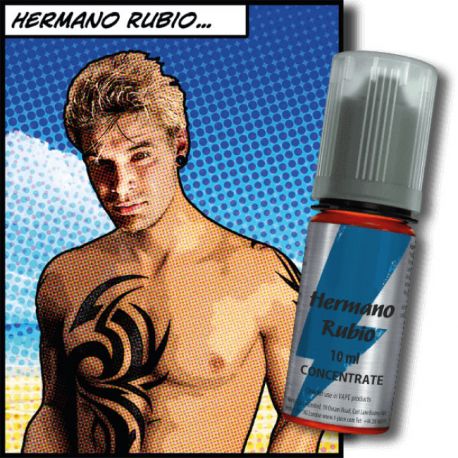 Hermano Rubio T-Juice Aroma Concentrato 30ml Liquido per Sigaretta Elettronica Fai Da Te