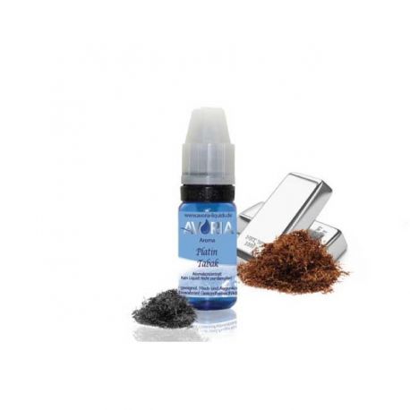 Platin Tabak di Avoria Aroma Concentrato da 12ml Liquido per Sigarette Elettroniche