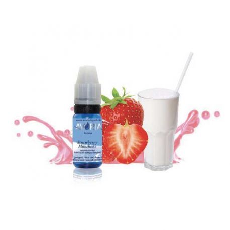 Strawberry Milkshake di Avoria Aroma Concentrato da 12ml Liquido per Sigarette Elettroniche