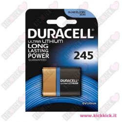 Duracell 245 Pila 6V Litio per Fotografia- Blister 1 Batterie