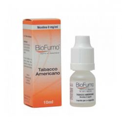 Tabacco Americano Biofumo Liquido Pronto da 10 ml Aroma Tabaccoso 