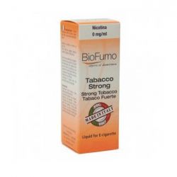 Tabacco King - Strong Biofumo Liquido Pronto da 10 ml Aroma Tabaccoso