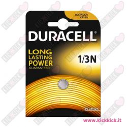 Duracell 1/3N 2L76 Pila 3V Litio per Fotografia- Blister 1 Batterie