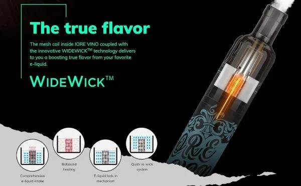 eleaf iore vino pod mod con resistenza integrata widewick